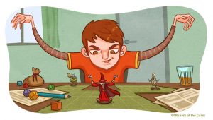 820x466_4523_D_D_Player_s_Strategy_Guide_Getting_Into_Character_2d_fantasy_illustration_boy_role_playing_dungeons_and_dragons_miniature_dice_picture_ima1
